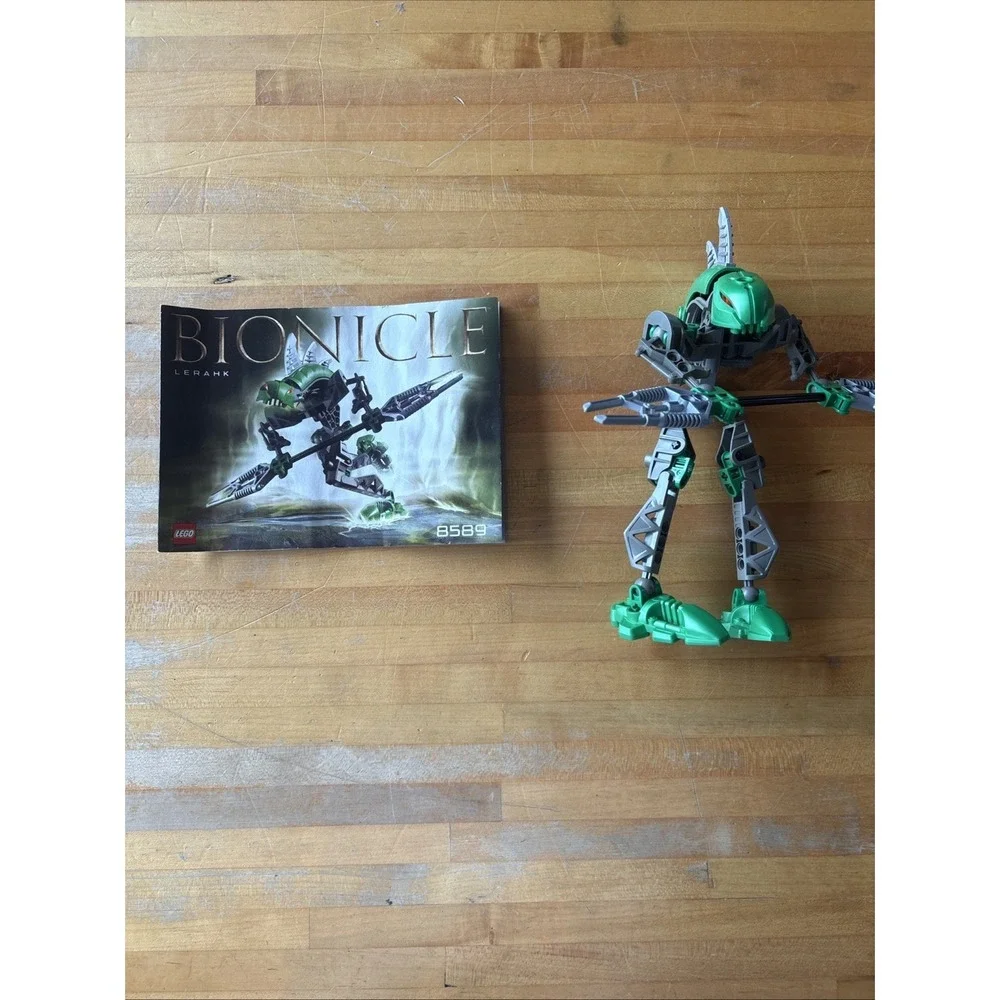 LEGO BIONICLE: Rahkshi Lerahk (8589) & Instructions Complete Without Katraa